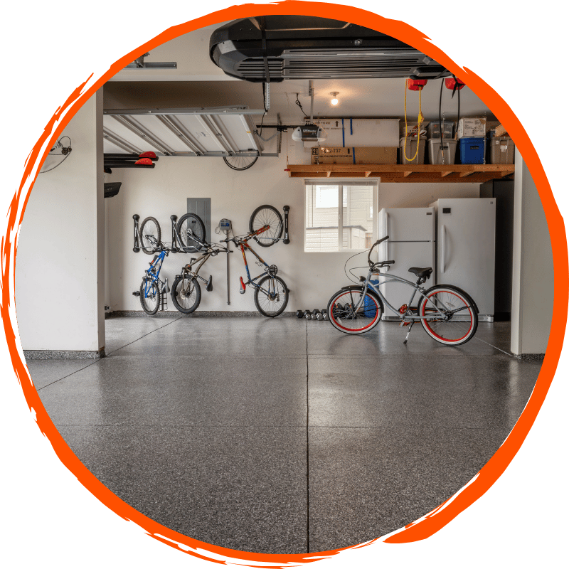 Residential Garage Floor Concrete Coating