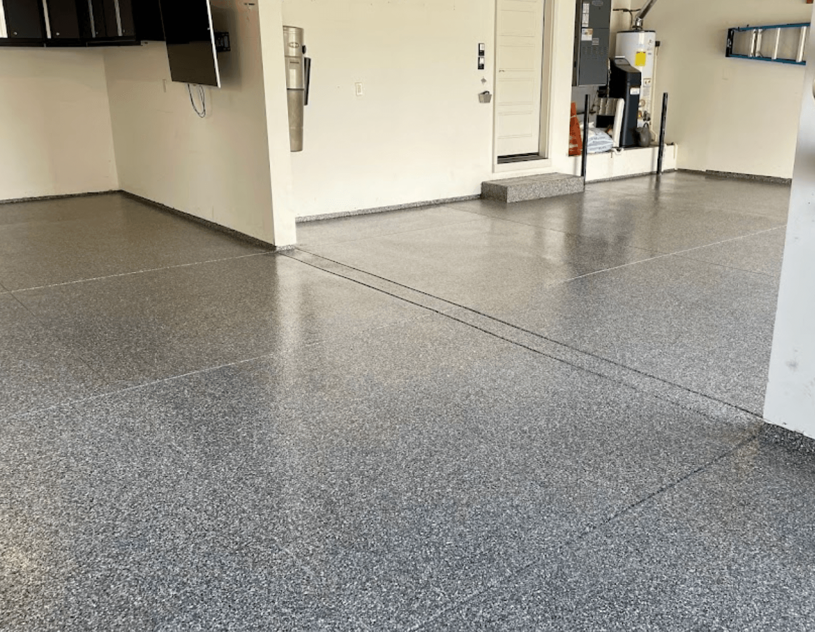 residential garage concrete coating in boise, idaho