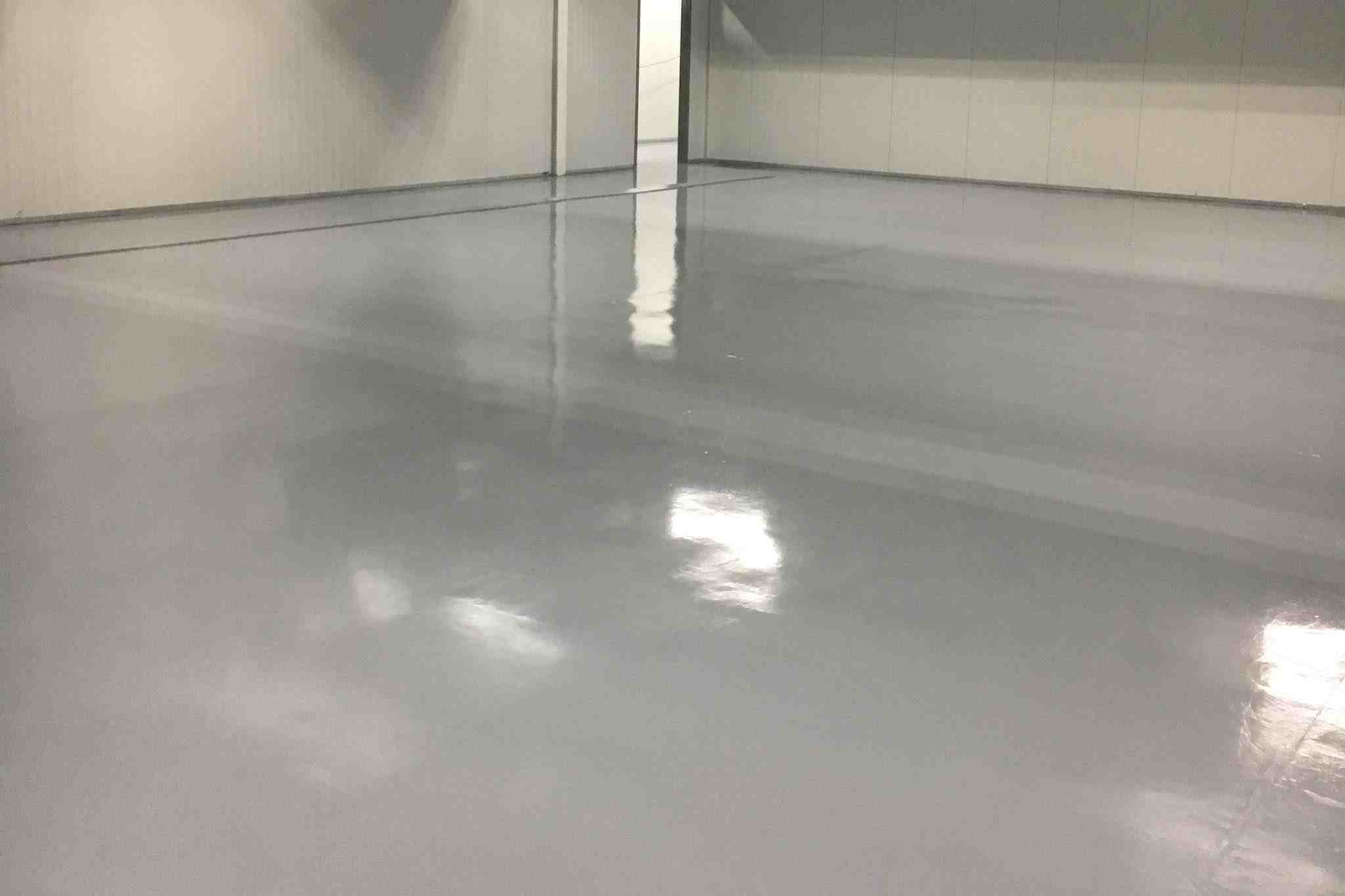 Metallic epoxy floor - concrete coatings