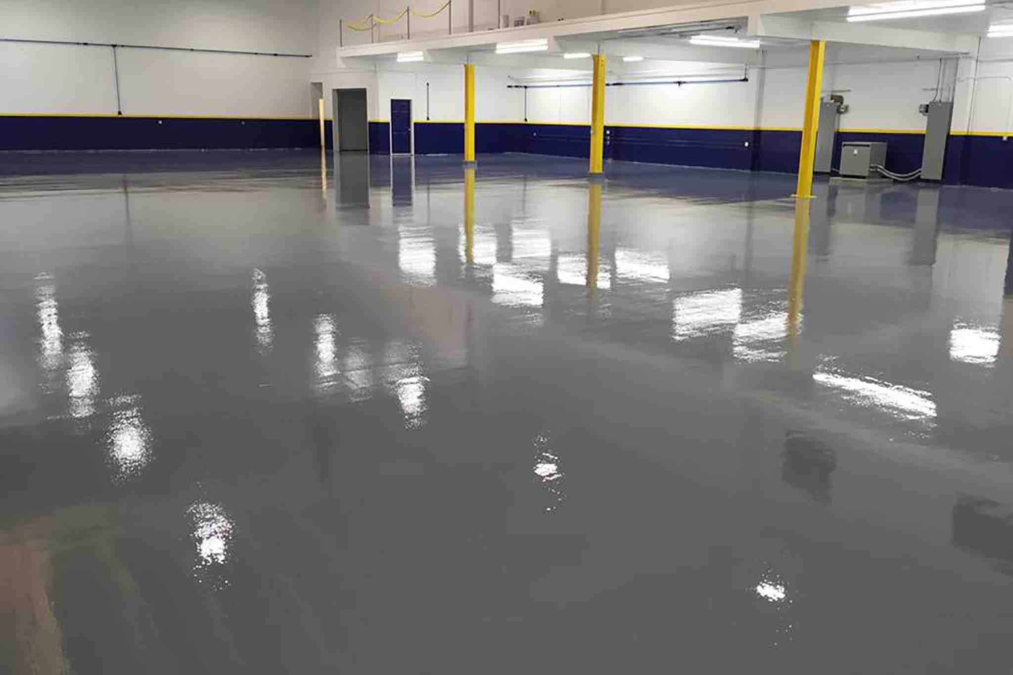 Industrial epoxy floor - industrial concrete coatings